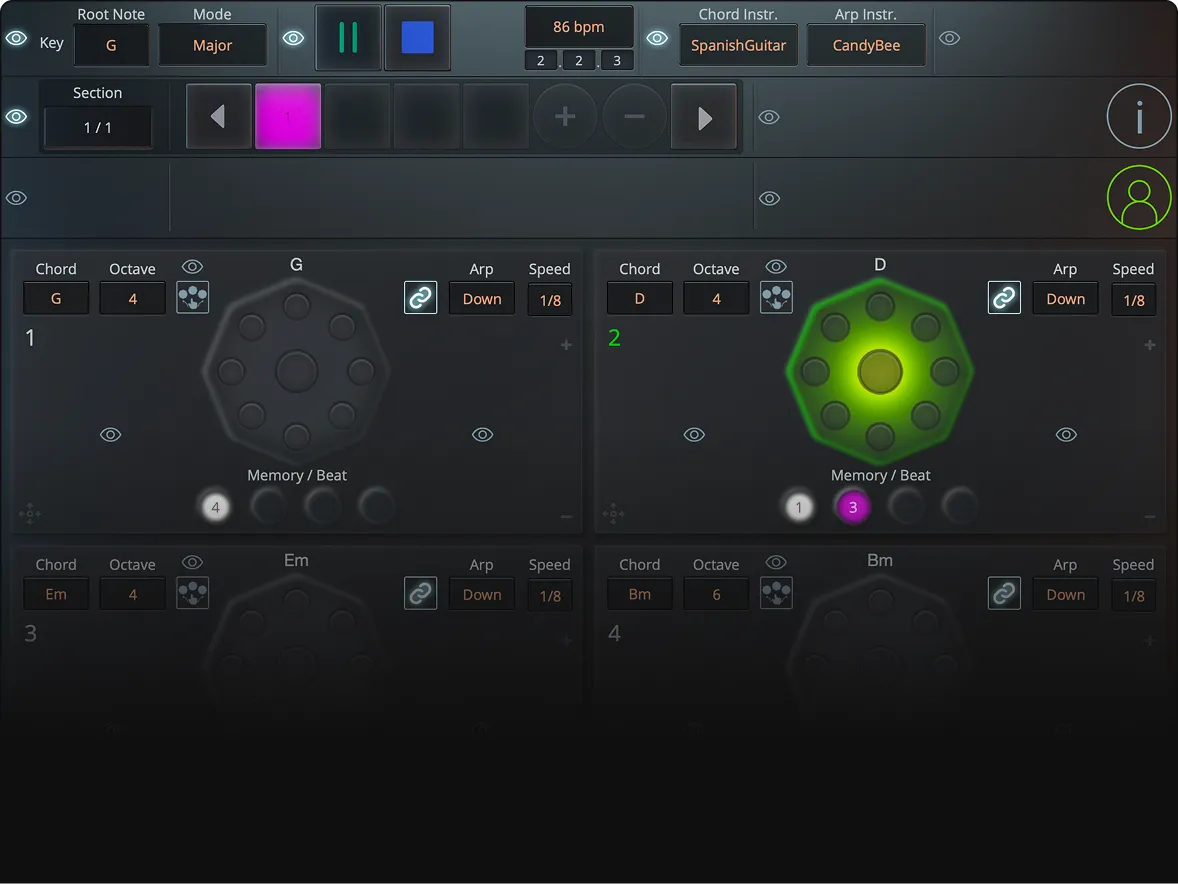 MOTIFLUX Interface 6